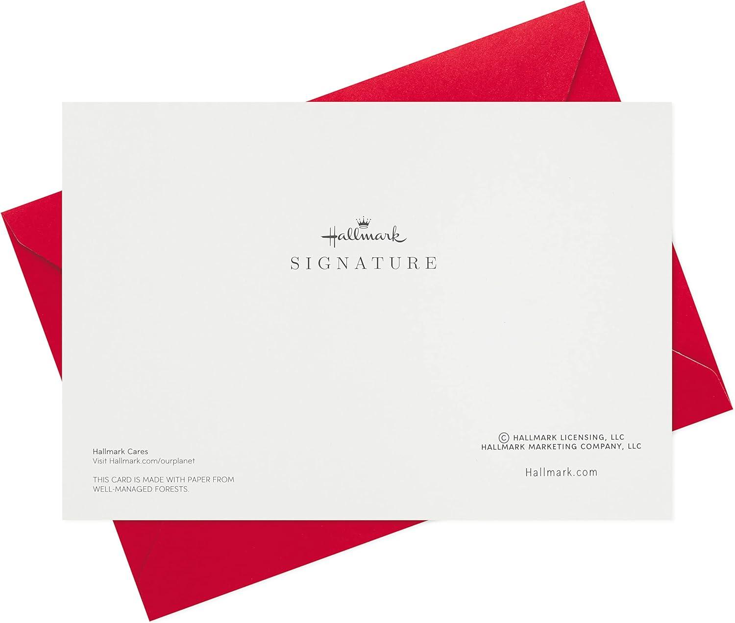 image:imageHallmark Signature Christmas Card Fun Surprises Santa Claus with GiftChristmas Train