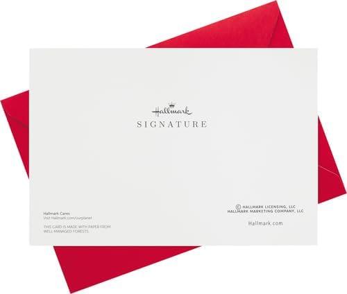 image:imageHallmark Signature Christmas Card Fun Surprises Santa Claus with GiftChristmas Train
