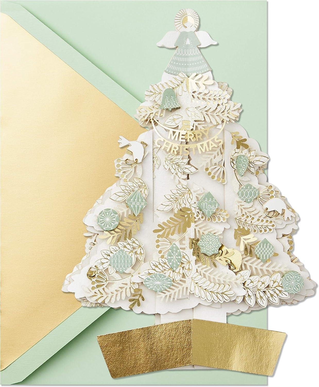 image:imageHallmark Signature Pop Up Christmas Card 3D Christmas Tree OrnamentElegant Christmas Tree