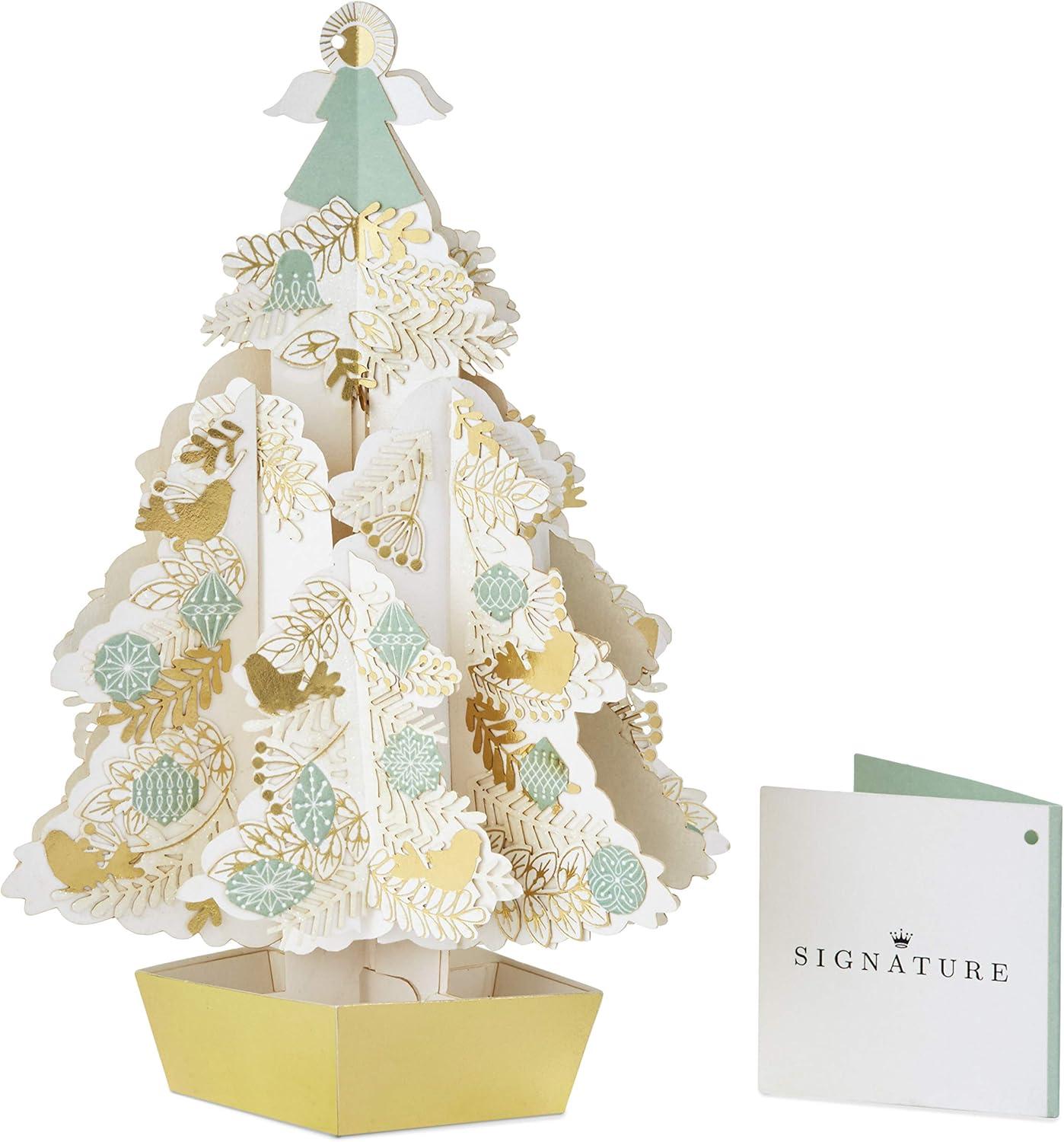 image:imageHallmark Signature Pop Up Christmas Card 3D Christmas Tree OrnamentElegant Christmas Tree