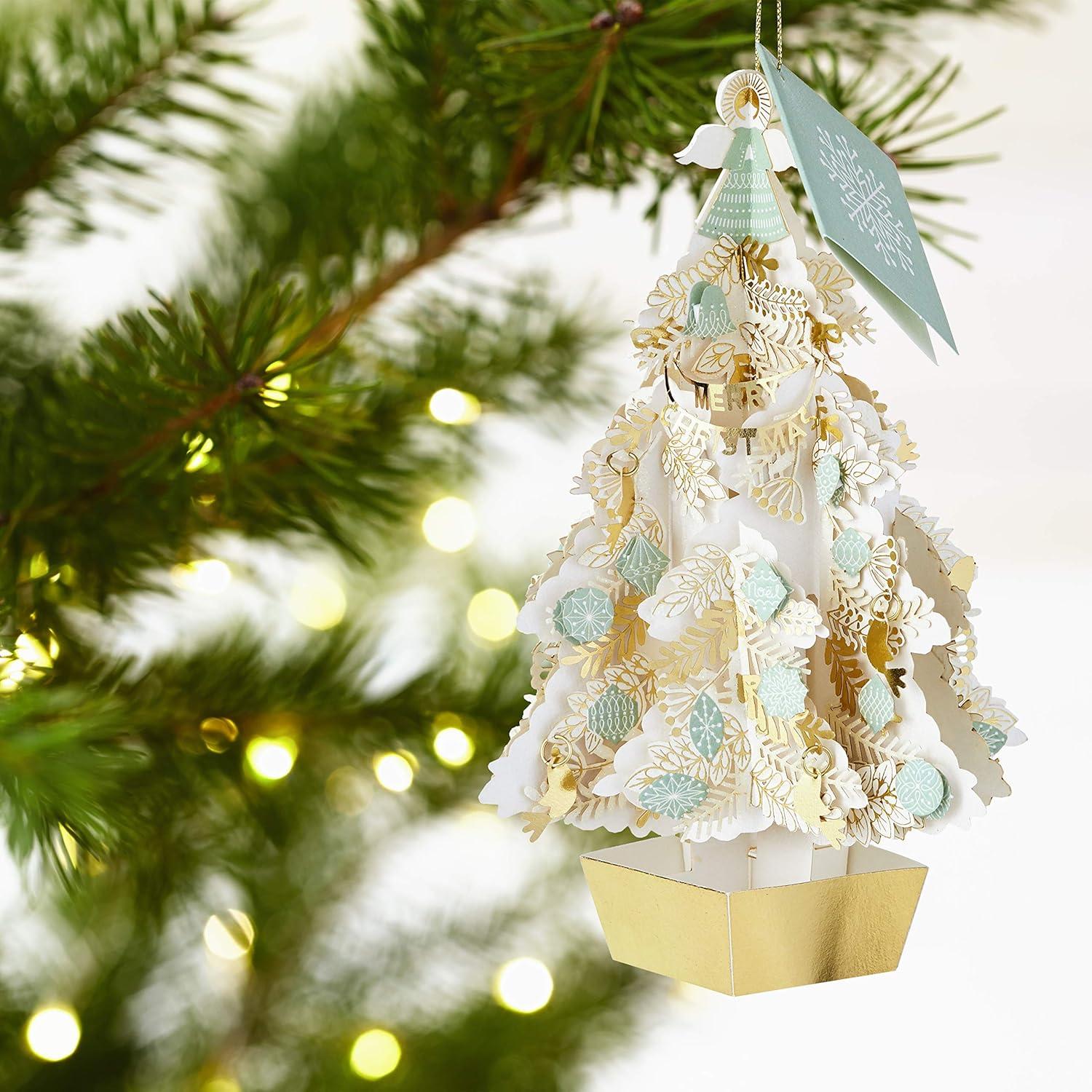 image:imageHallmark Signature Pop Up Christmas Card 3D Christmas Tree OrnamentElegant Christmas Tree