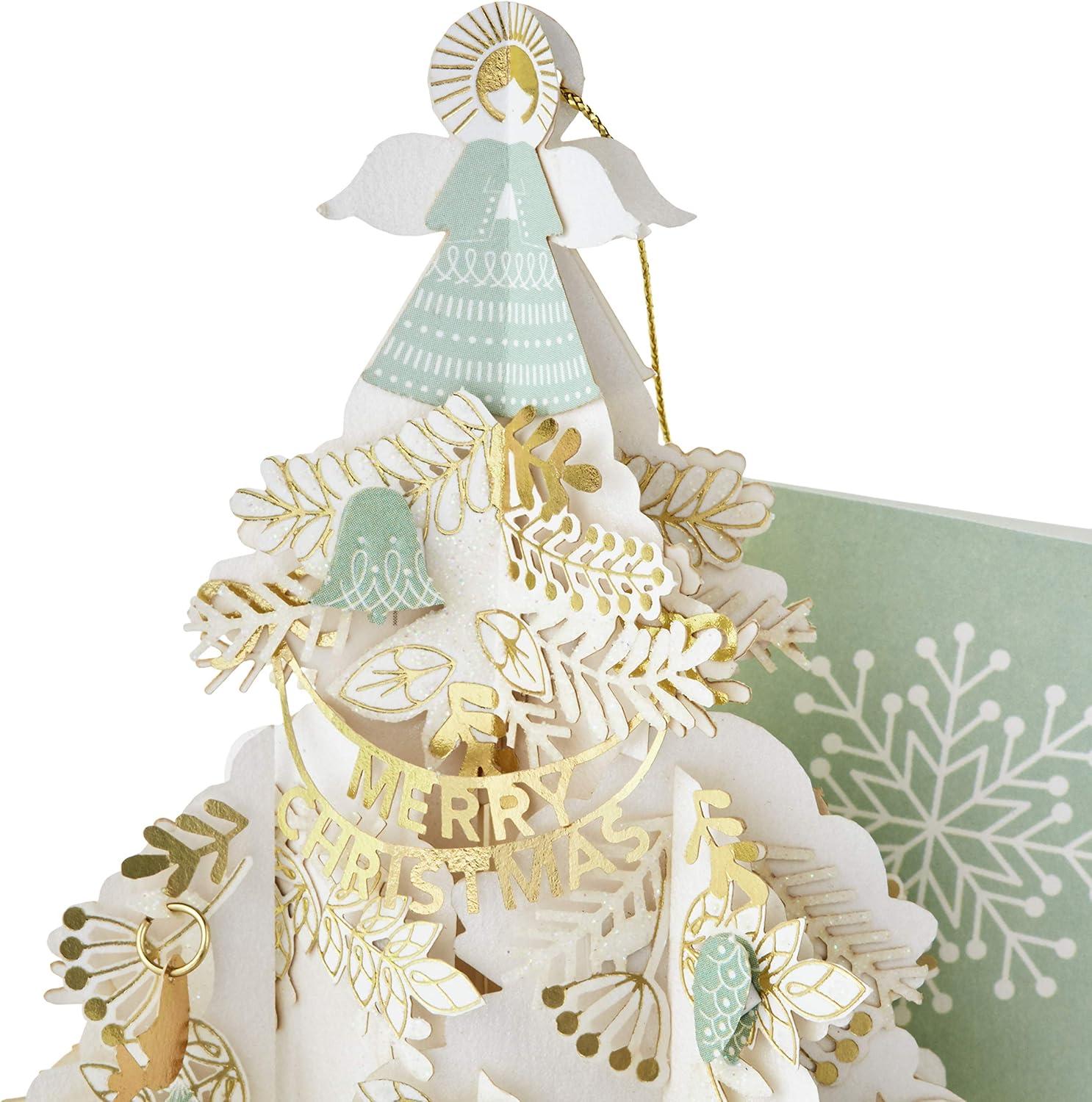 image:imageHallmark Signature Pop Up Christmas Card 3D Christmas Tree OrnamentElegant Christmas Tree