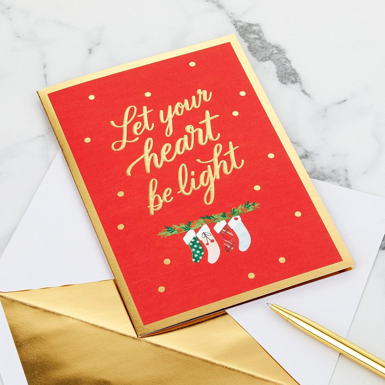 image:imageHallmark Signature Pop Up Christmas Card 3D Christmas Tree OrnamentFireplace Scene Pop Up