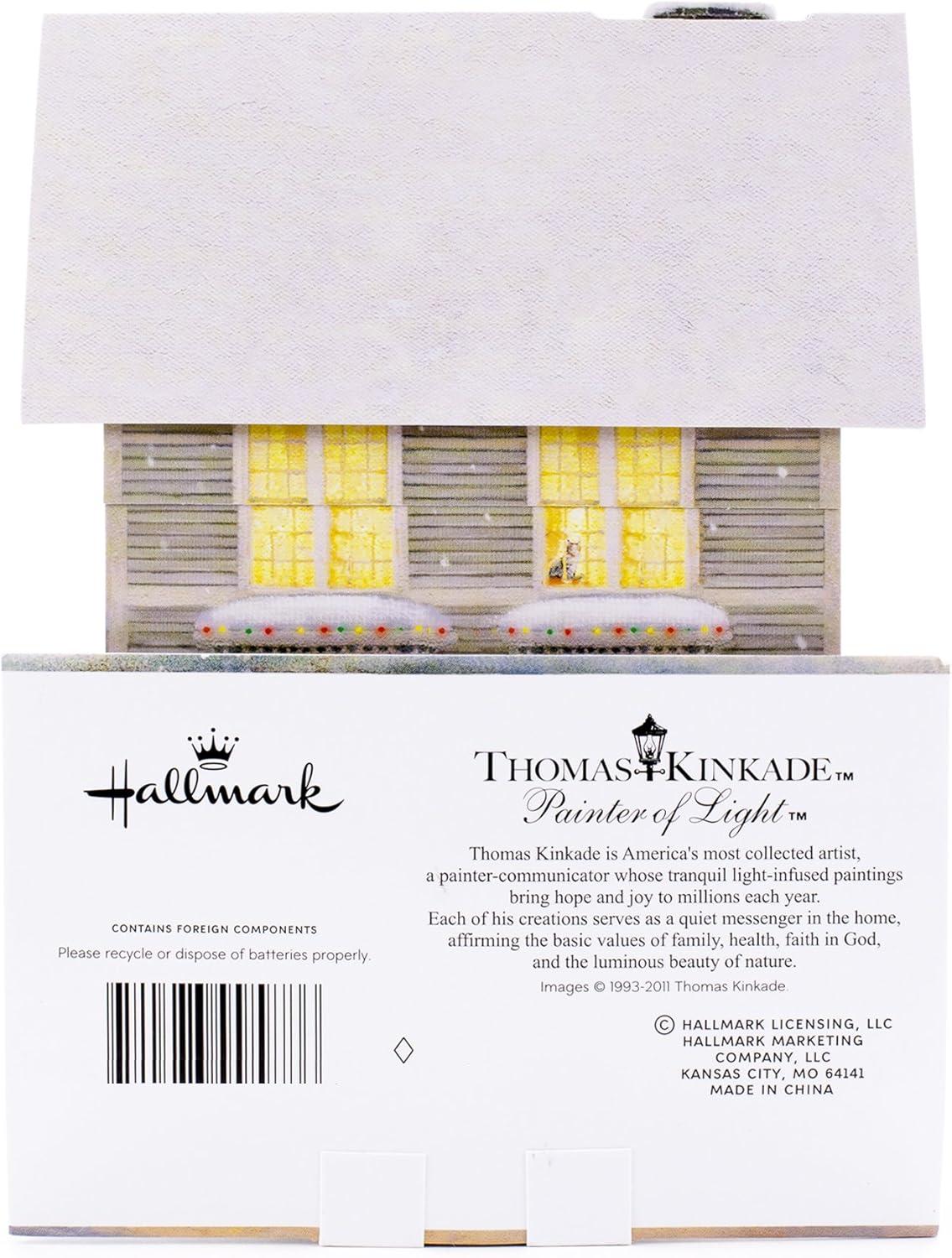 image:imageHallmark Signature Pop Up Christmas Card 3D Christmas Tree OrnamentKinkade House Pop Up Plays Music and Lights Up