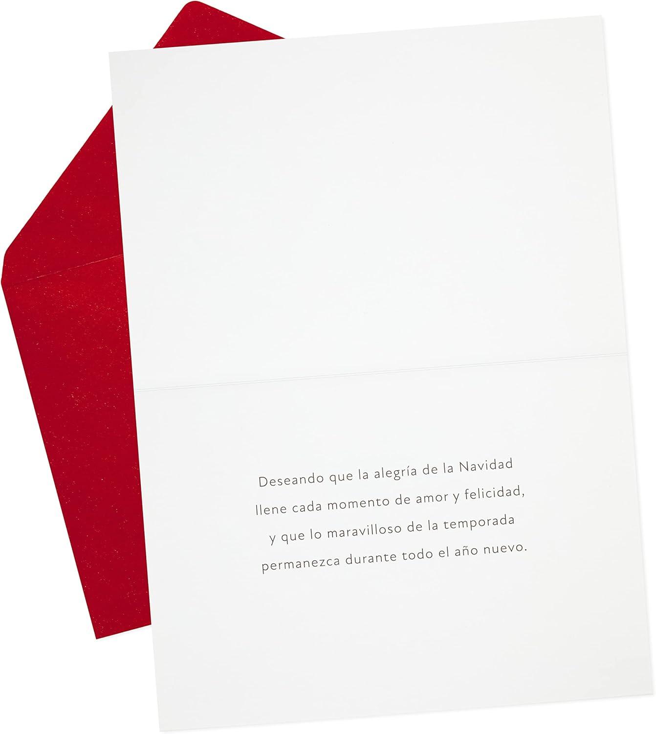 image:imageHallmark Vida Pack of 6 Spanish Christmas Cards with Stickers Tarjeta Navideas Espaolas Felices FiestasFelices Fiestas 6 Spanish Cards with Envelopes