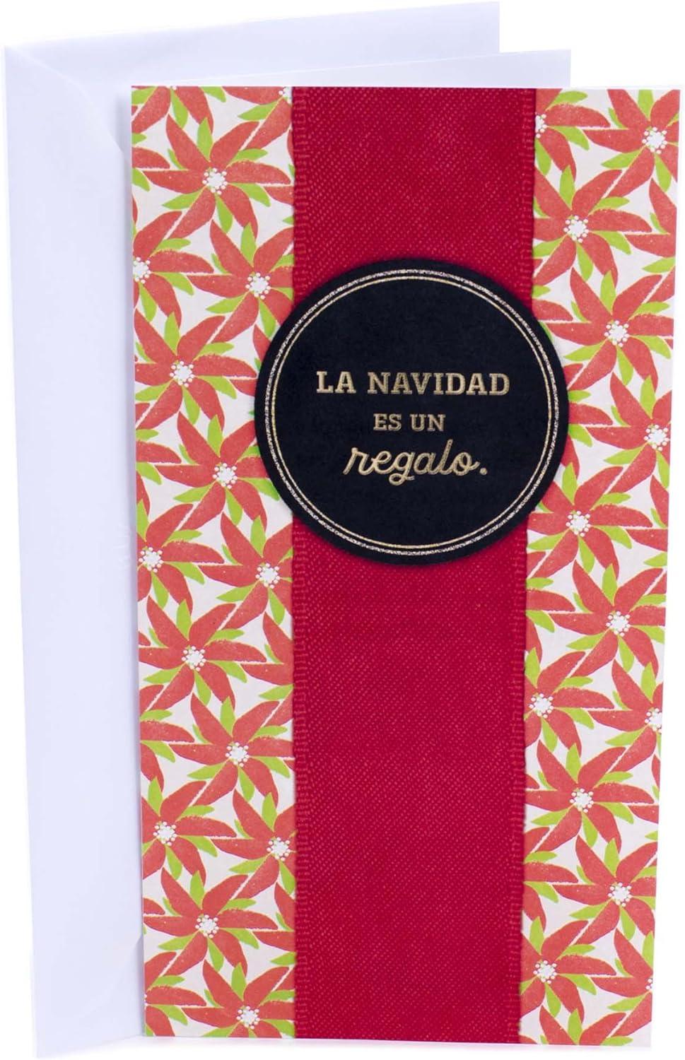 image:imageHallmark Vida Pack of 6 Spanish Christmas Cards with Stickers Tarjeta Navideas Espaolas Felices FiestasPack of Holiday Money Holders in Spanish
