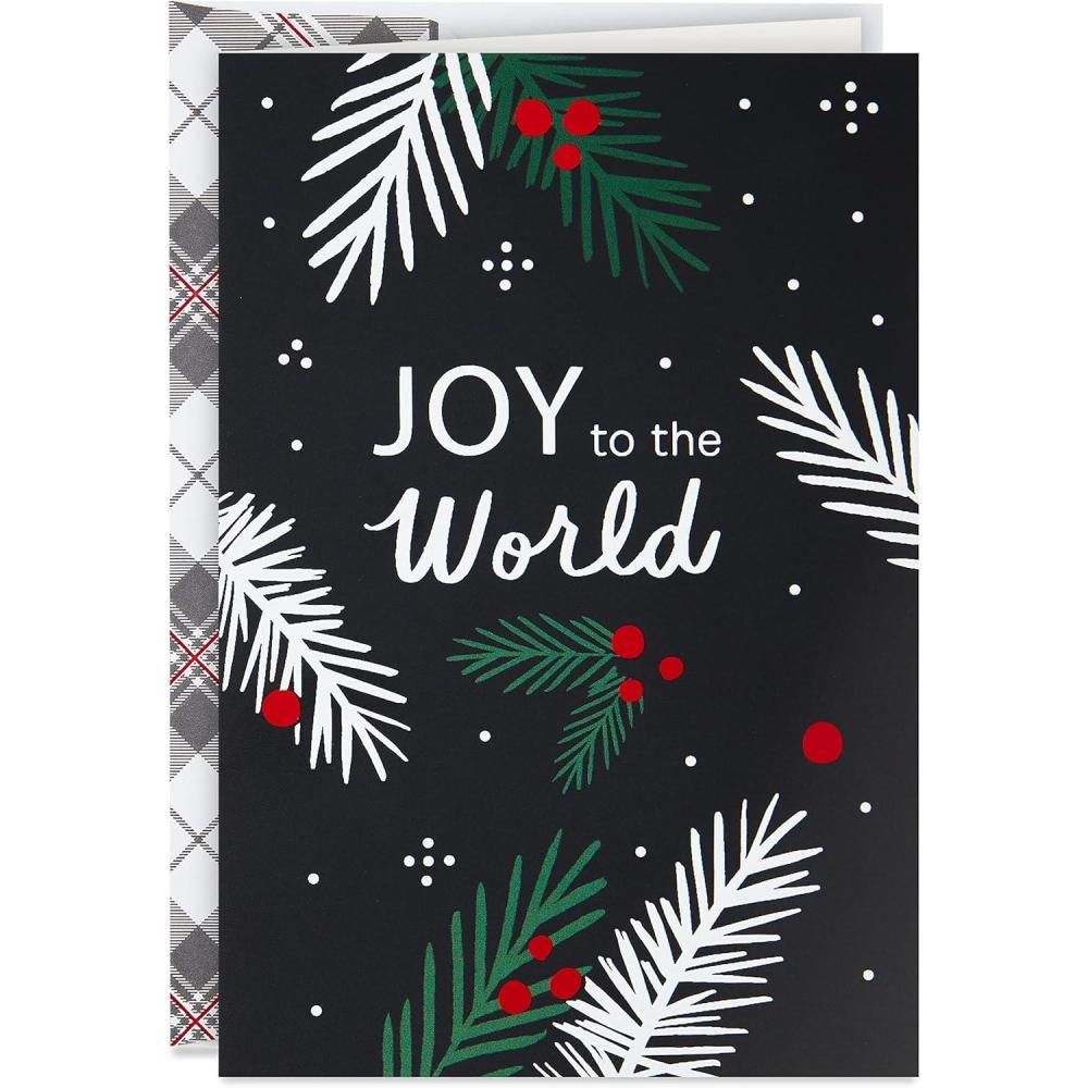 image:imageHallmark Boxed Christmas Cards Joy to the World 16 Cards and Envelopes