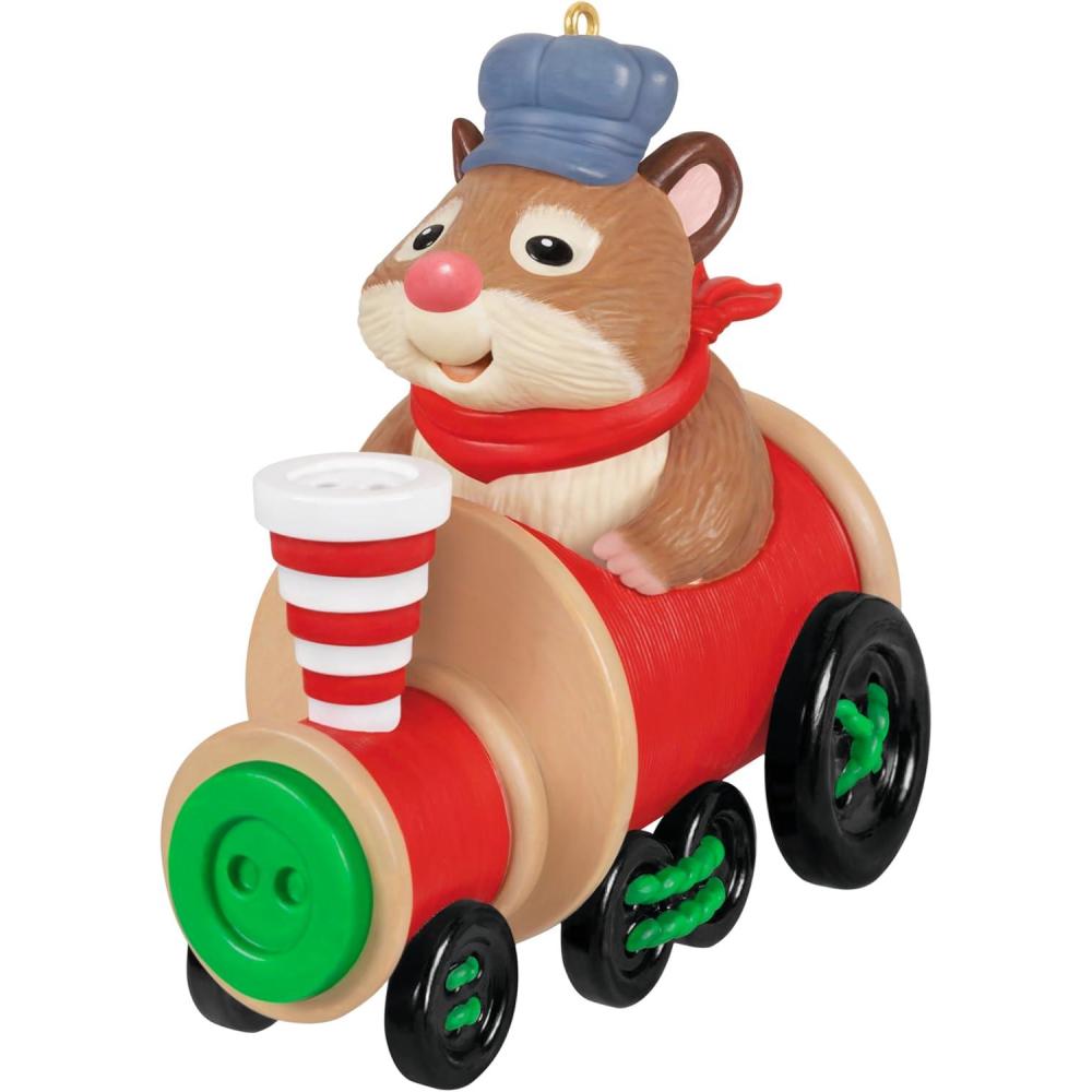 image:imageHallmark Keepsake Christmas Ornament 2024 Cute as a Button Gifts for Animal Lovers2025 Cute as a Button