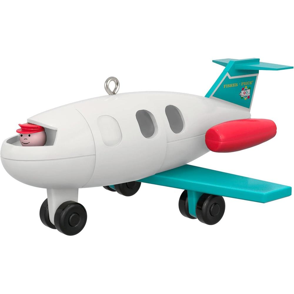 image:imageHallmark Keepsake Christmas Ornament 2024 FisherPrice Nifty Station Wagon Gifts for KidsFun Jet