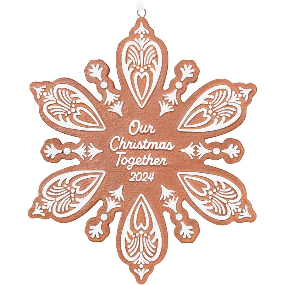 image:imageHallmark Keepsake Christmas Ornament 2024 Our Christmas Together 2024 Porcelain Family GiftsOur Christmas Together 2024