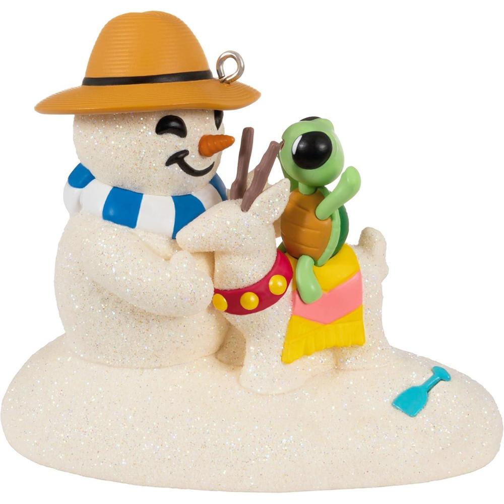 image:imageHallmark Keepsake Christmas Ornament 2024 Sandal the Sandman Snowman Collectors Gifts2023 Sandal the Snowman