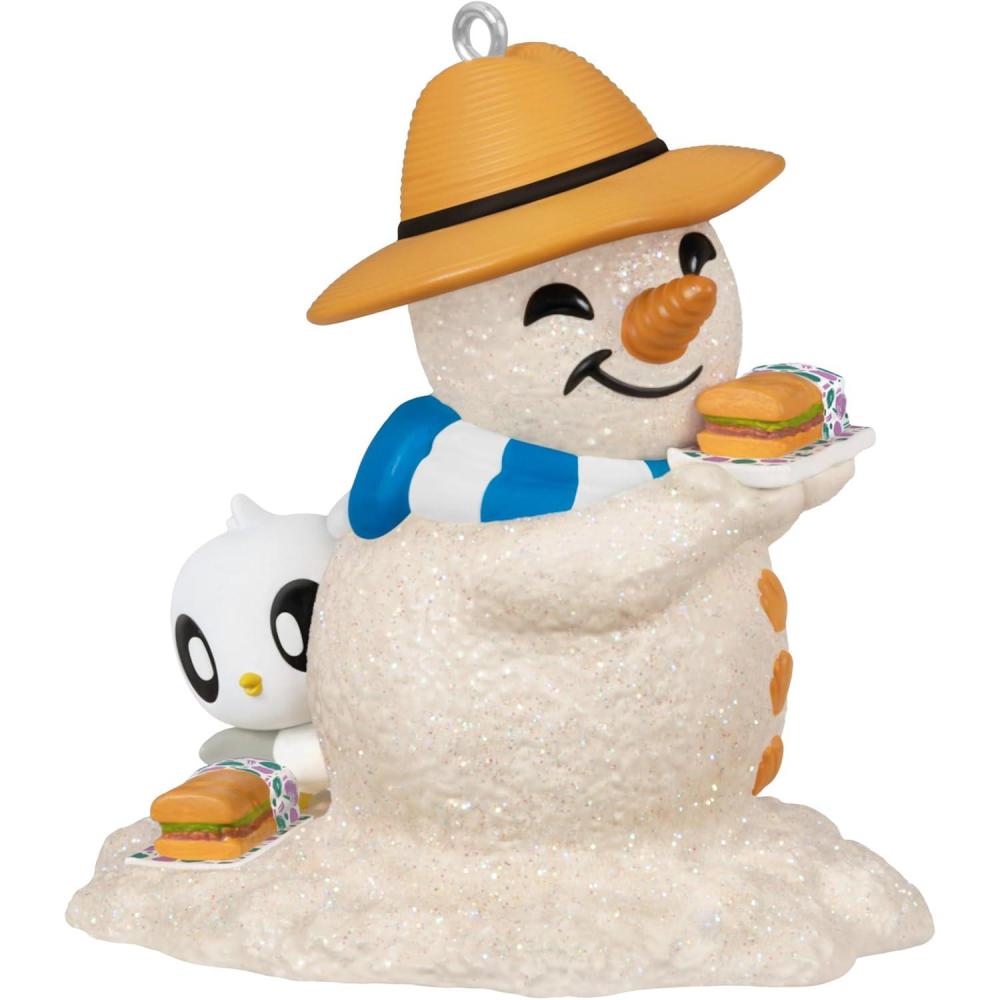 image:imageHallmark Keepsake Christmas Ornament 2024 Sandal the Sandman Snowman Collectors Gifts2025 Sandal the Snowman