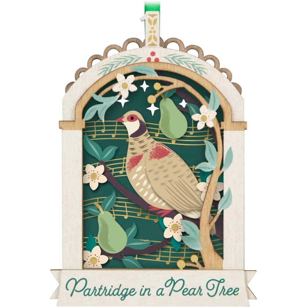 image:imageHallmark Keepsake Christmas Ornament 2024 Twelve Days of Christmas Papercraft Gifts for Christmas Lovers2024 Twelve Days of Christmas