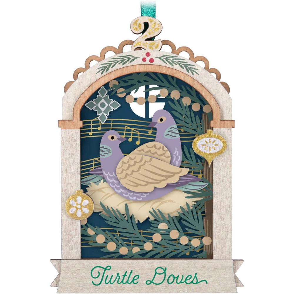 image:imageHallmark Keepsake Christmas Ornament 2024 Twelve Days of Christmas Papercraft Gifts for Christmas Lovers2025 Twelve Days of Christmas