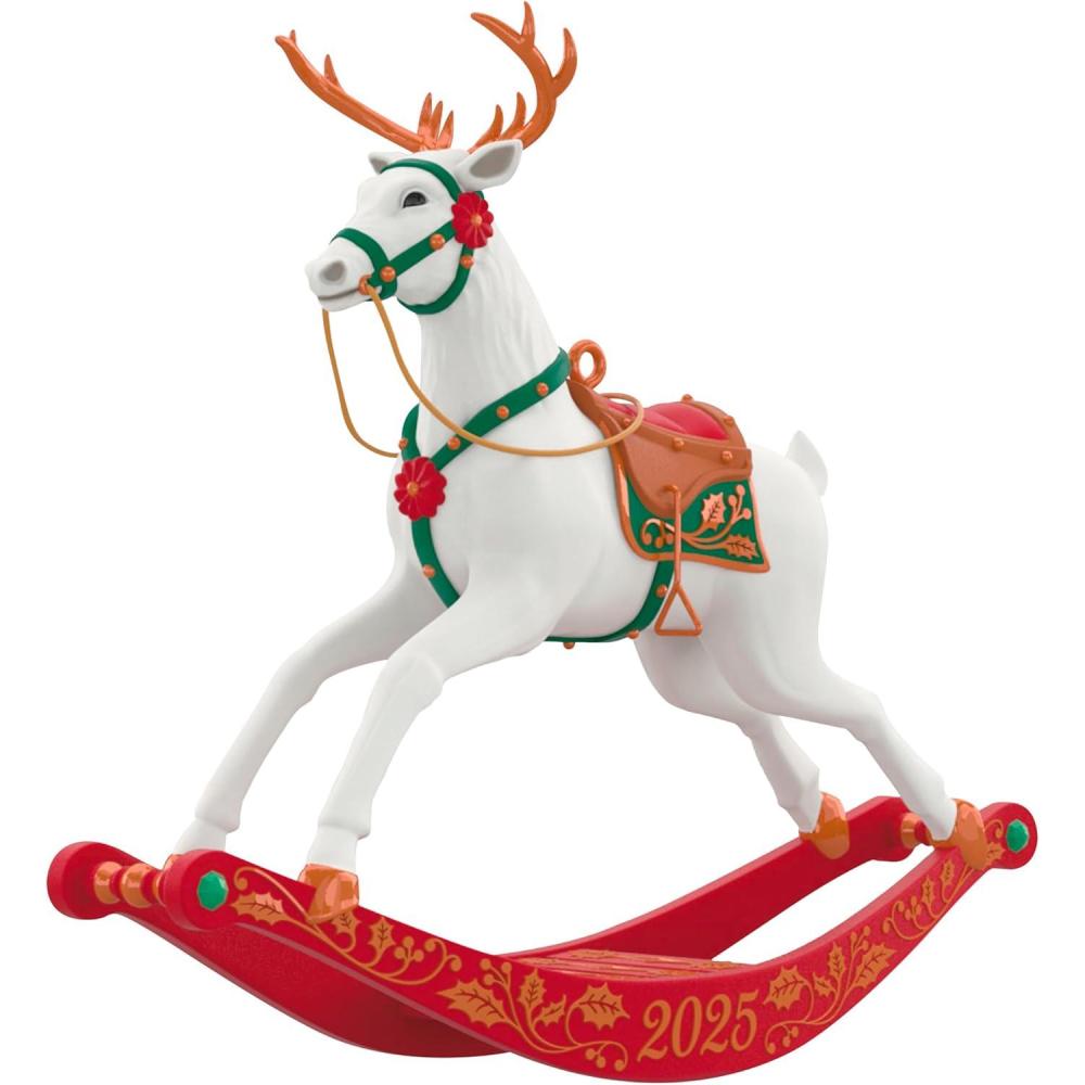 image:imageHallmark Keepsake Christmas Ornament Rocking Reindeer 2025 Gifts for Keepsake FansRocking Reindeer