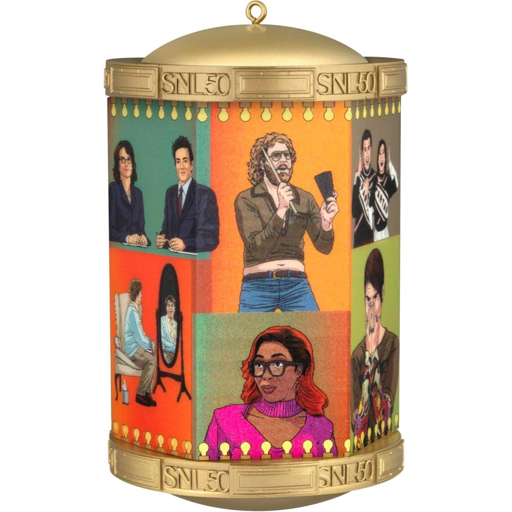 image:imageHallmark Keepsake Christmas Ornament Saturday Night Live Fifty Years of SNL with Sound TV Show GiftsSaturday Night Live