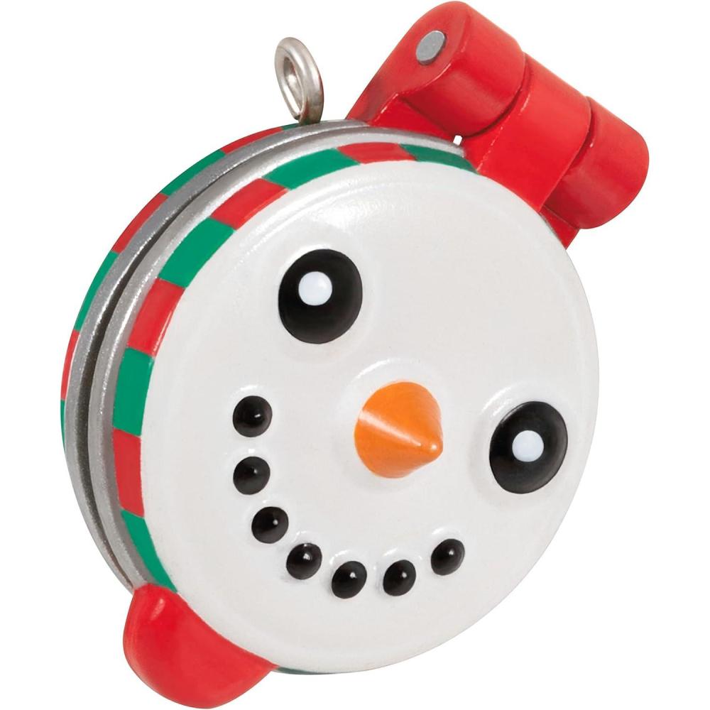 image:imageHallmark Keepsake Mini Christmas Ornament Beach Day Buddy 075 Tiny Ornament for Tabletop TreeWhimsical Waffles