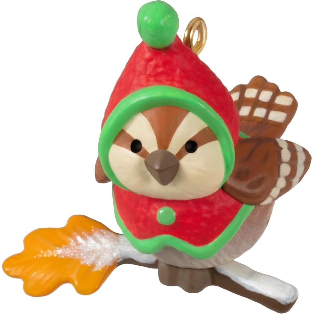 image:imageHallmark Keepsake Mini Christmas Ornament Cozy Lil Critters 1 Tiny Ornament for Tabletop Tree2023 Cozy Lil Critters