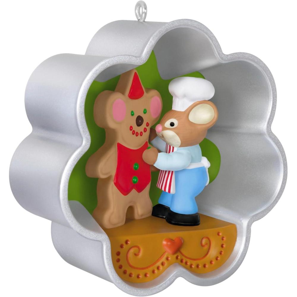 image:imageHallmark Keepsake Mini Christmas Ornaments 2025 Cooking Up Christmas Set of 3 Food GiftsCookie Cutter Christmas