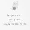 Hallmark Boxed Handmade Christmas Cards (12 Cards with Envelopes) Fireplace, Happy Home(12 Cards – Fireplace  Happy Home)
