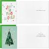 Hallmark Bulk Christmas Card Assortment, Playful Icons (72 Cards and 72 Envelopes) Joy to the World, Deck the Halls, Snowman, Cocoa, Pinecones, Tree(Playful Icons)