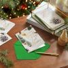 Hallmark Bulk White Christmas Card Assortment (40 Cards and 40 Envelopes) Snowy Pinecone, Bottle Brush Trees(Pinecone)