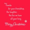 Hallmark Christmas Cards, Friends Make Every Day Merry (6 Holiday Cards with Envelopes)(Friendship  6 Holiday Cards with Envelopes)