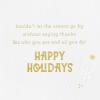 Hallmark Christmas Thank You Card (Grateful For You) for Teachers, Coworkers, Essential Workers(5 inches x 7.2 inches (Pack of 2))
