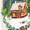 Hallmark Cute Christmas Cards (6 Cards with Envelopes) Snowy Cabin