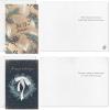Hallmark Elegant Rustic Christmas Card Assortment (24 Cards and Envelopes) Sage Green, Charcoal Black, Snowmen, Peace(Rustic Snowman)