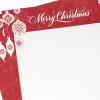 Hallmark Holiday Letterhead, 8.5″ x 11″ (60 Sheets: “Merry Christmas,” Red Ornaments) Printable Stationery Paper