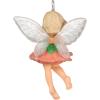 Hallmark Keepsake 1.12″ Miniature Christmas Ornament 2024, Mini Cute Carnation Fairy, Gift for Her(Cute Carnation Fairy)