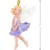 Hallmark Keepsake 1.12″ Miniature Christmas Ornament 2024, Mini Cute Carnation Fairy, Gift for Her(Morning Glory Fairy)