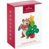 Hallmark Keepsake Christmas Ornament 2024, Cute as a Button, Gifts for Animal Lovers(2023 Cute as a Button)