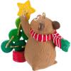 Hallmark Keepsake Christmas Ornament 2024, Cute as a Button, Gifts for Animal Lovers(2023 Cute as a Button)