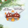 Hallmark Keepsake Christmas Ornament 2024, It’s Holiday Potty Time, Funny Gifts(Chestnuts Roasting)