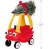 Hallmark Keepsake Christmas Ornament 2024, Little Tikes Turtle Sandbox, Gifts for Kids(2023 Cozy Coupe)
