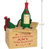 Hallmark Keepsake Christmas Ornament 2024, Muletide Cheer, Funny Gifts(A Case of Christmas Cheer)