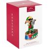Hallmark Keepsake Christmas Ornament 2024, North Pole Tree Trimmers Band Collection Stuey On Sax Musical With Light, Music Gifts(Hank On Harmonica)