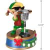 Hallmark Keepsake Christmas Ornament 2024, North Pole Tree Trimmers Band Collection Stuey On Sax Musical With Light, Music Gifts(Hank On Harmonica)