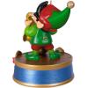 Hallmark Keepsake Christmas Ornament 2024, North Pole Tree Trimmers Band Collection Stuey On Sax Musical With Light, Music Gifts(Stuey On Sax)