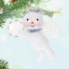 Hallmark Keepsake Christmas Ornament 2024, Snow Angel, Angel Collectors Gifts(2025 Snow Angel)