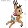 Hallmark Keepsake Christmas Ornament 2024, Vintage Reindeer, Porcelain, Gifts for Christmas Lovers(Eight Tiny Reindeer)