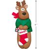 Hallmark Keepsake Christmas Ornament 2024, Vintage Reindeer, Porcelain, Gifts for Christmas Lovers(Reindeer Surprise)