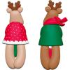Hallmark Keepsake Christmas Ornament 2024, Vintage Reindeer, Porcelain, Gifts for Christmas Lovers(Reindeer Surprise)