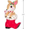 Hallmark Keepsake Christmas Ornament 2024, Vintage Reindeer, Porcelain, Gifts for Christmas Lovers(Vintage Reindeer)
