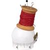 Hallmark Keepsake Christmas Ornament 2024, We Needle Little Christmas, Gifts for Crafters(Snowman Thread)