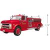 Hallmark Keepsake Christmas Ornament 2025, Fire Brigade 1968 Chevrolet Fire Engine 2025 with Light, Hobby Gifts(1968 Chevrolet Fire Engine)