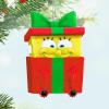 Hallmark Keepsake Christmas Ornament 2025, Nickelodeon Spongebob Squarepants Sponge-Boxed for Christmas, Cartoon Gifts(Sponge-Boxed for Christmas)