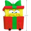 Hallmark Keepsake Christmas Ornament 2025, Nickelodeon Spongebob Squarepants Sponge-Boxed for Christmas, Cartoon Gifts(Sponge-Boxed for Christmas)